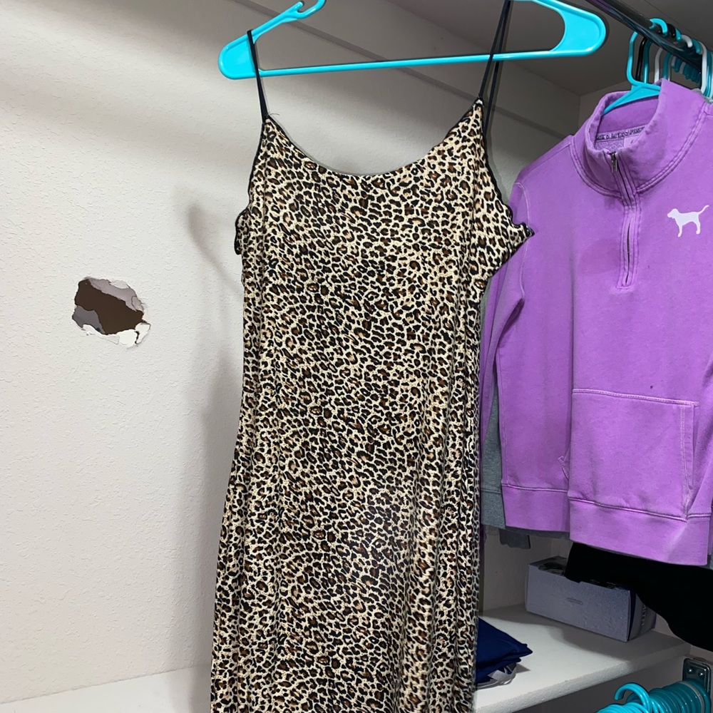 cheetah print dress!